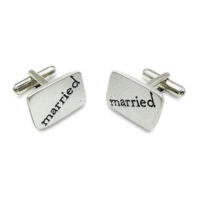 Married Wedding Cufflinks