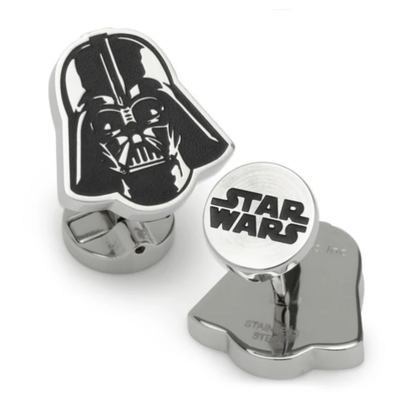 Darth Vader Stainless Steel Cufflinks