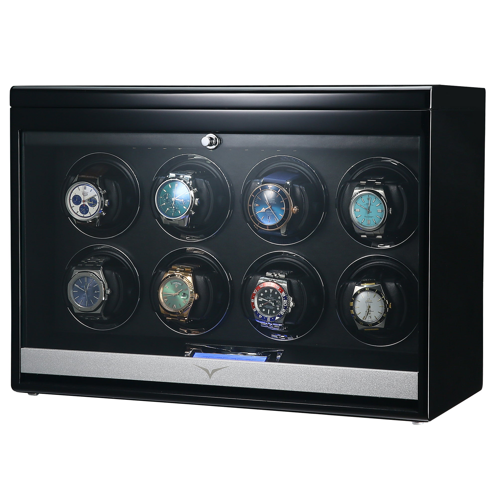 Vancouver Watch Winder for 8 Black