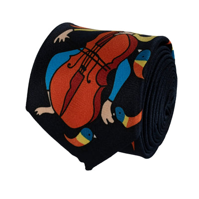 Bird Song Limited Edition Michael Leunig Tie