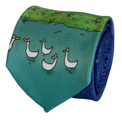 Moonstruck Limited Edition Michael Leunig Tie