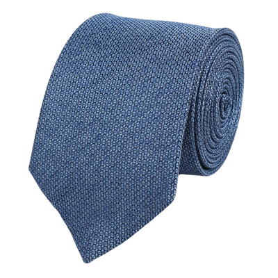 Blue Silk Texture Tie