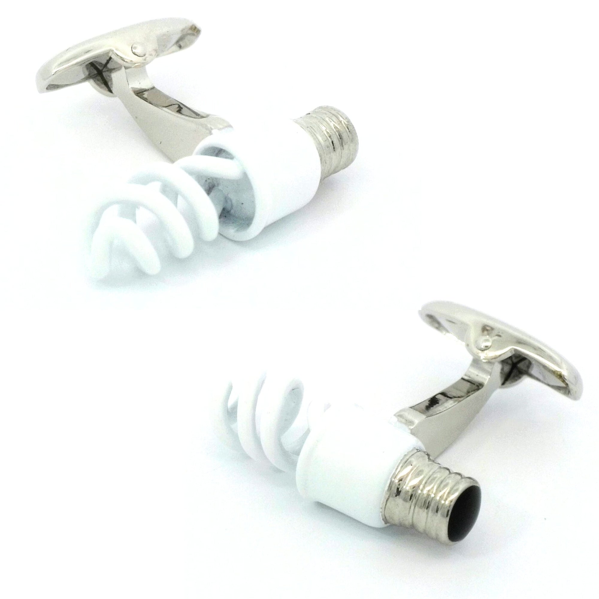 Eco Light Bulb Cufflinks