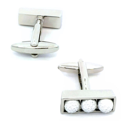 Golf Balls in Box Cufflinks