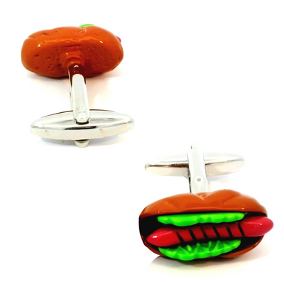 Hot Dog Cufflinks