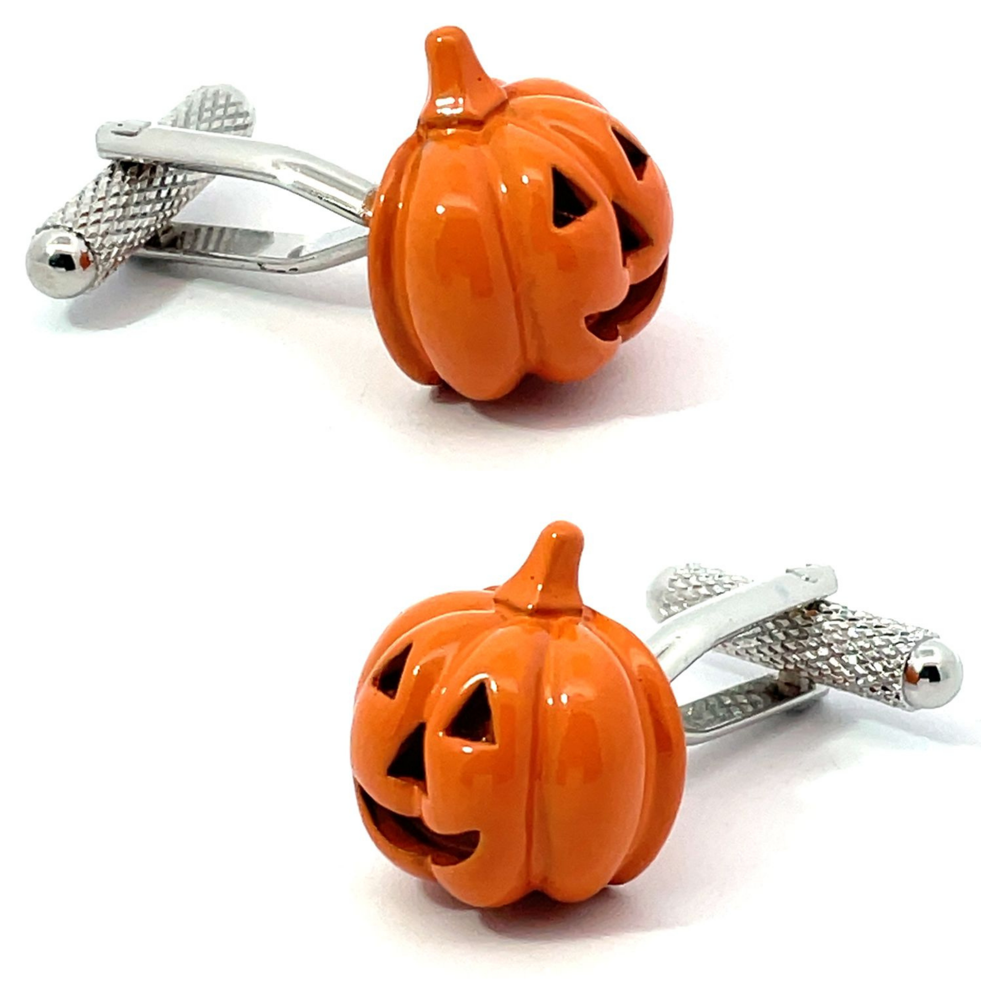 Jack O Lantern Pumpkin Cufflinks