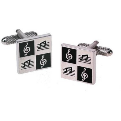 Musical Squares Cufflinks