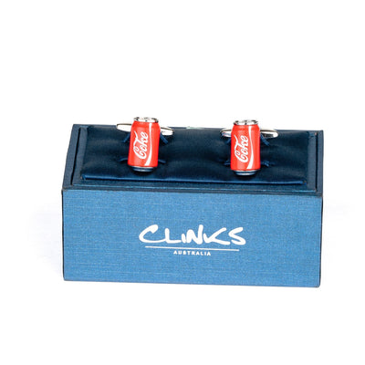 Coke Cola Can Cufflinks