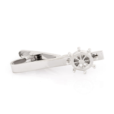 Ships Wheel Tie Clip