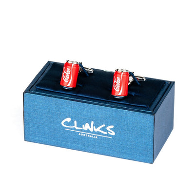 Coke Cola Can Cufflinks