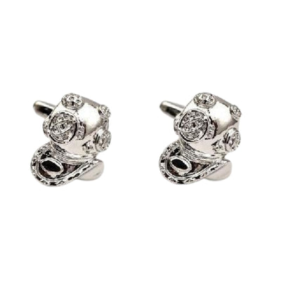 Diver's Helmet Cufflinks