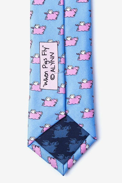 When Pigs Fly Skinny Tie